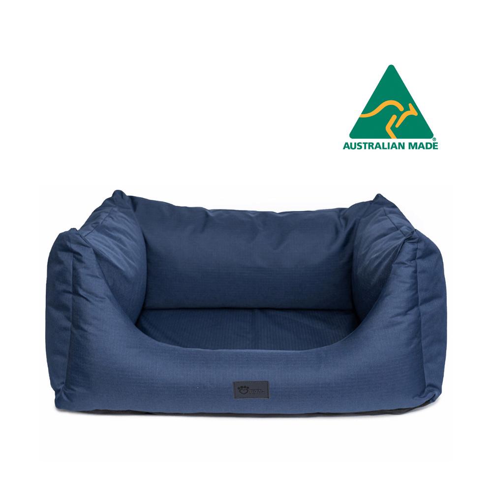 Superior Pet Plus High Side Hideout Ortho Dog Bed (Bondi Blue) - Large, 9329988007001