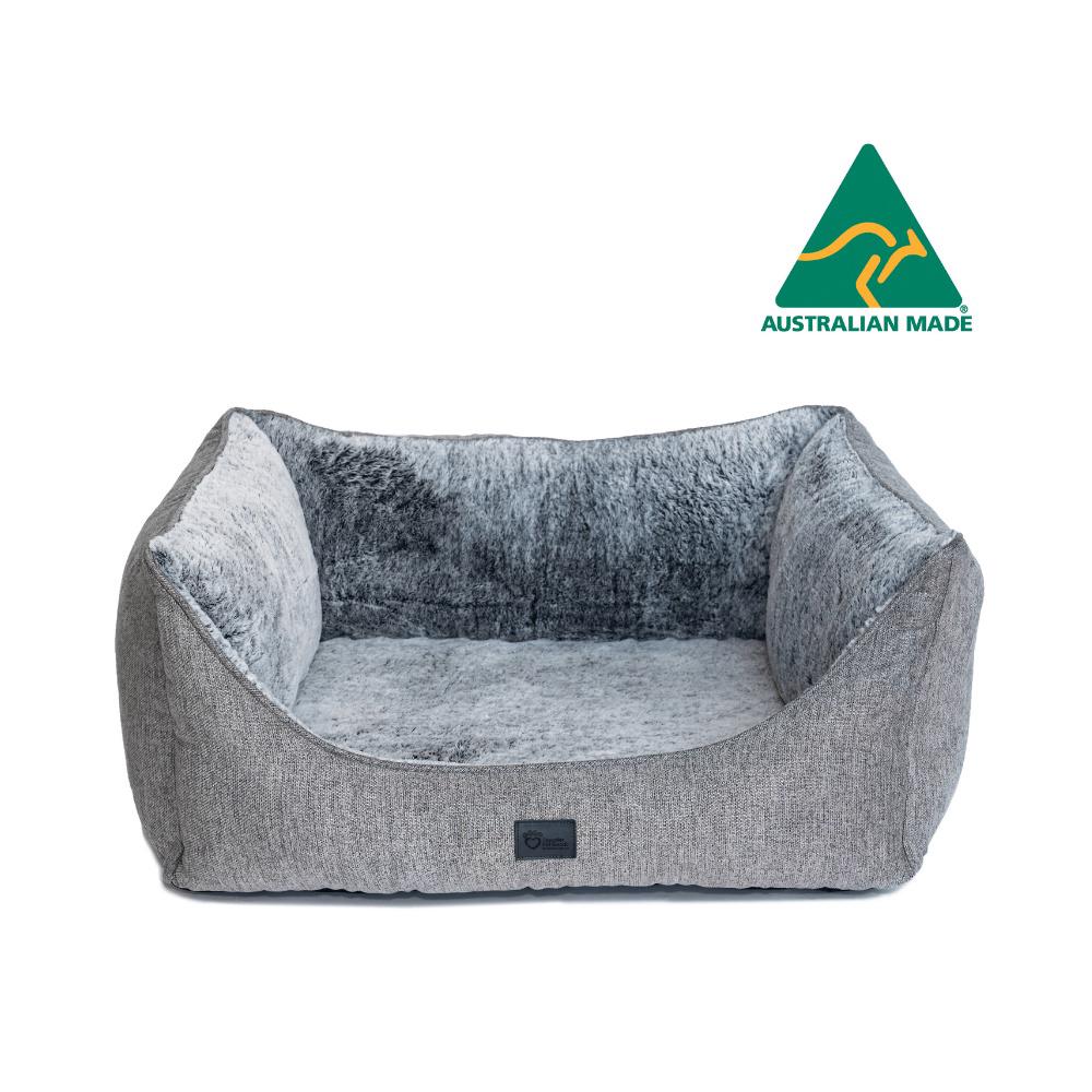 Superior Pet Plus High Side Hideout Ortho Dog Bed (Artic Fur) - Small, 9329988007261
