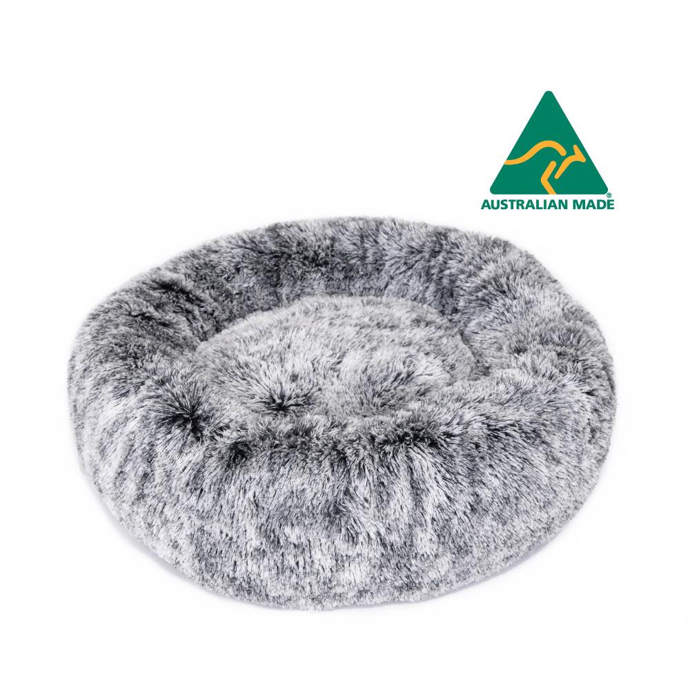 Superior Pet Plus Curl Up Cloud Calming Dog Bed (Dove Grey) - Jumbo, 9329988007278