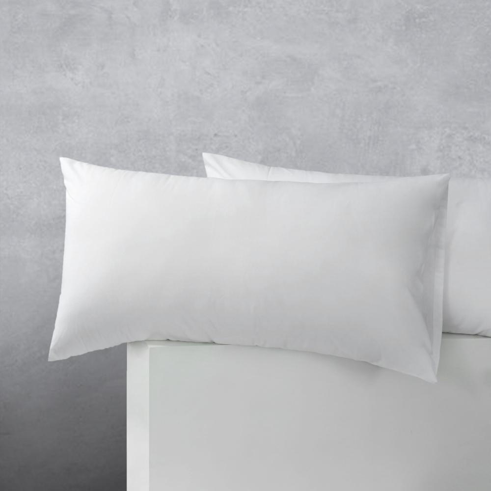 Cotton Polyester Pillowcases, 2 Pack (White), 9330275089242