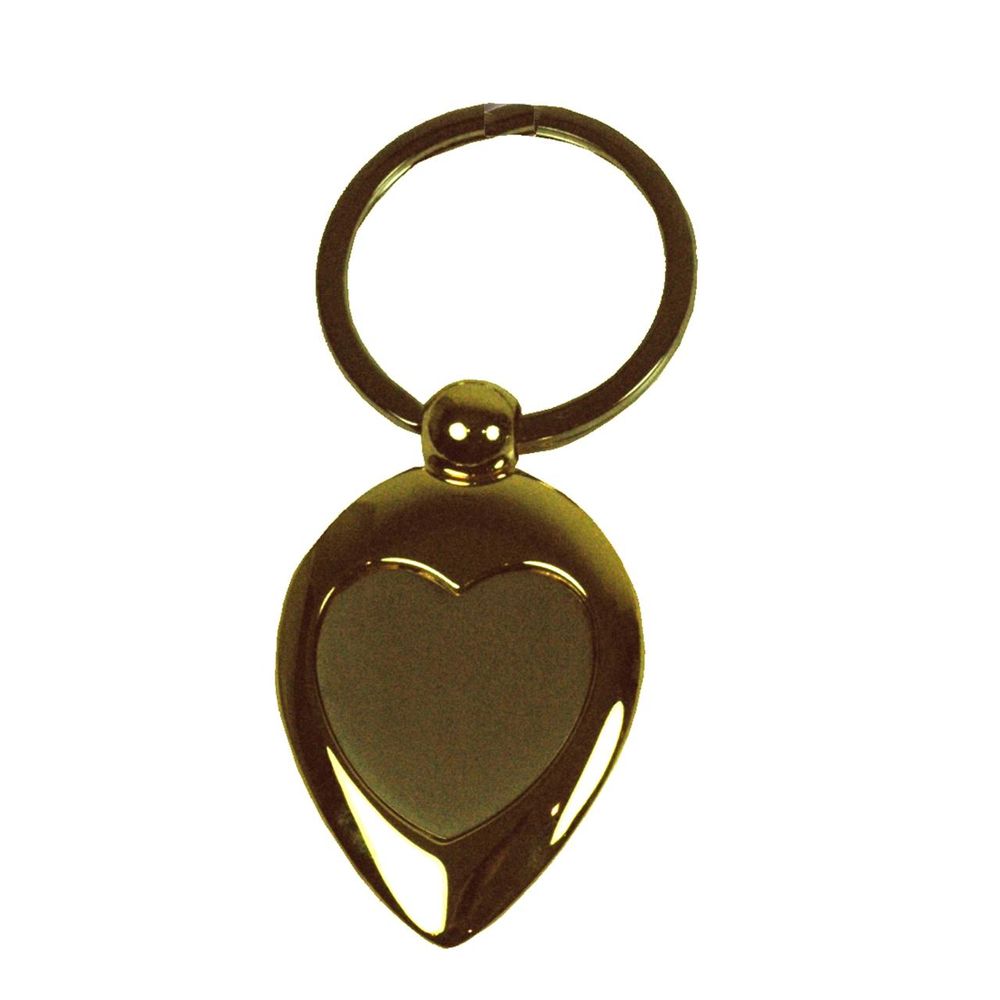 Lifefx Chrome/Gold Heart Keyring by Lifefx - ISBN: 9330492031949
