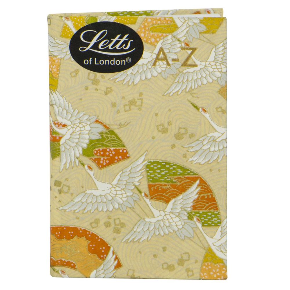 Lantern Studios Japanese Pocket Address Book (Crane Gold) by Lantern Studios - ISBN: 9330492034803