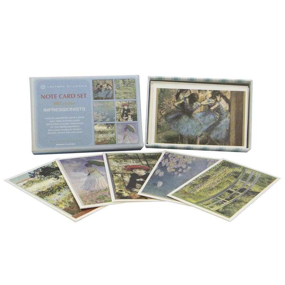Filofax Impressionists Note Card Set, 9330492035299