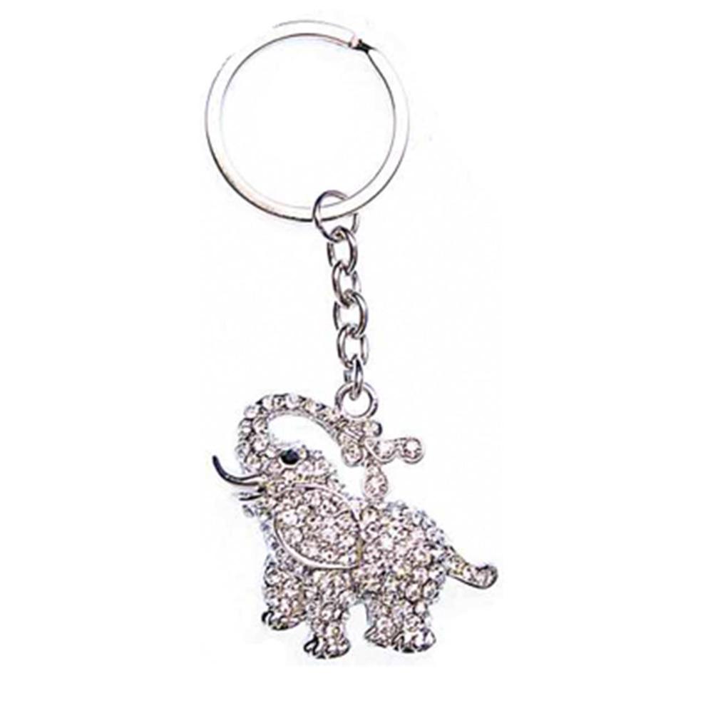 Diamante Elephant Keyring, 9330492035916