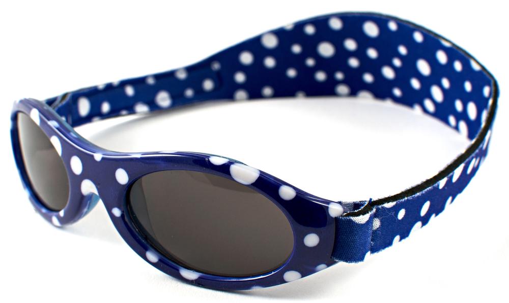 Adventure Baby Banz Sunglasses (Blue Dot), 9330696003605