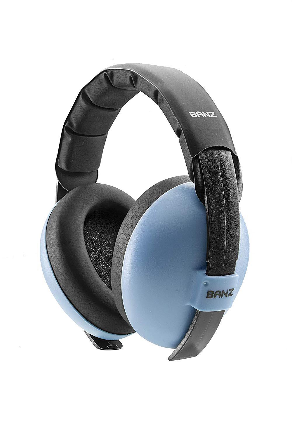 Banz Carewear Ear Muffs Mini (Sky Blue) - 0-2 Years, 9330696012409