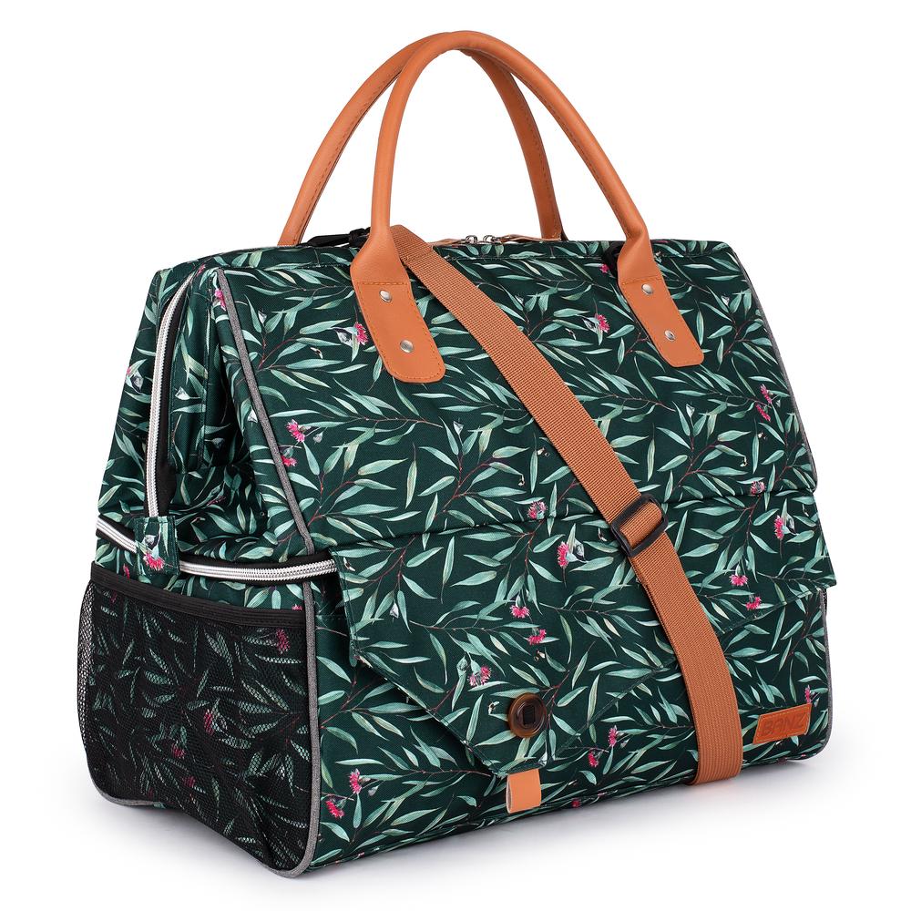 Banz Carewear Picnic Cooler Bag (Gum Leaves Green) 40x25x30cm Buy