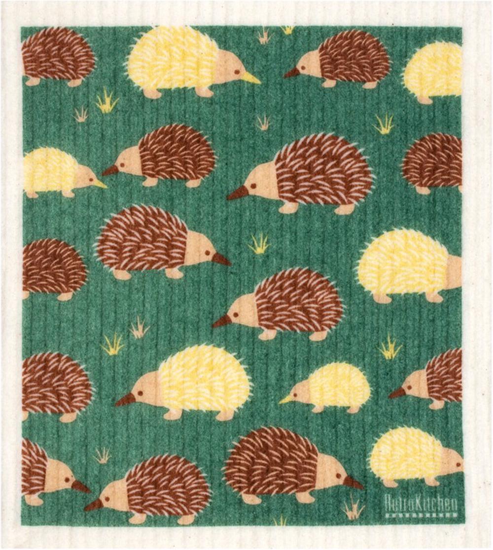 100% Compostable Sponge Cloth (Echidnas), 9330768001775