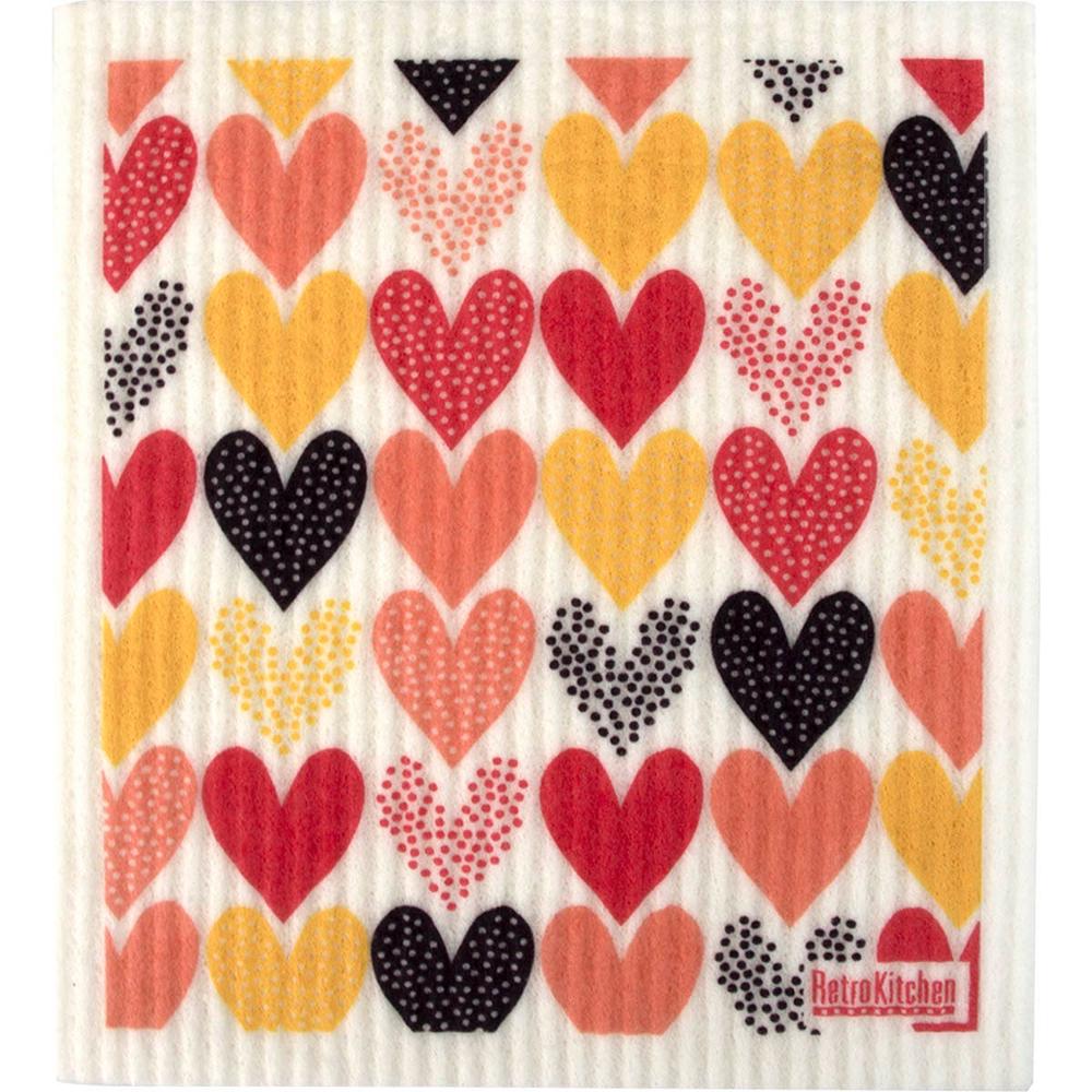 100% Compostable Sponge Cloth (Heart), 9330768002277