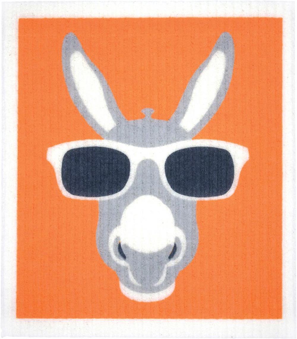 RetroKitchen 100% Biodegradable Dishcloth (Donkey), 9330768007012