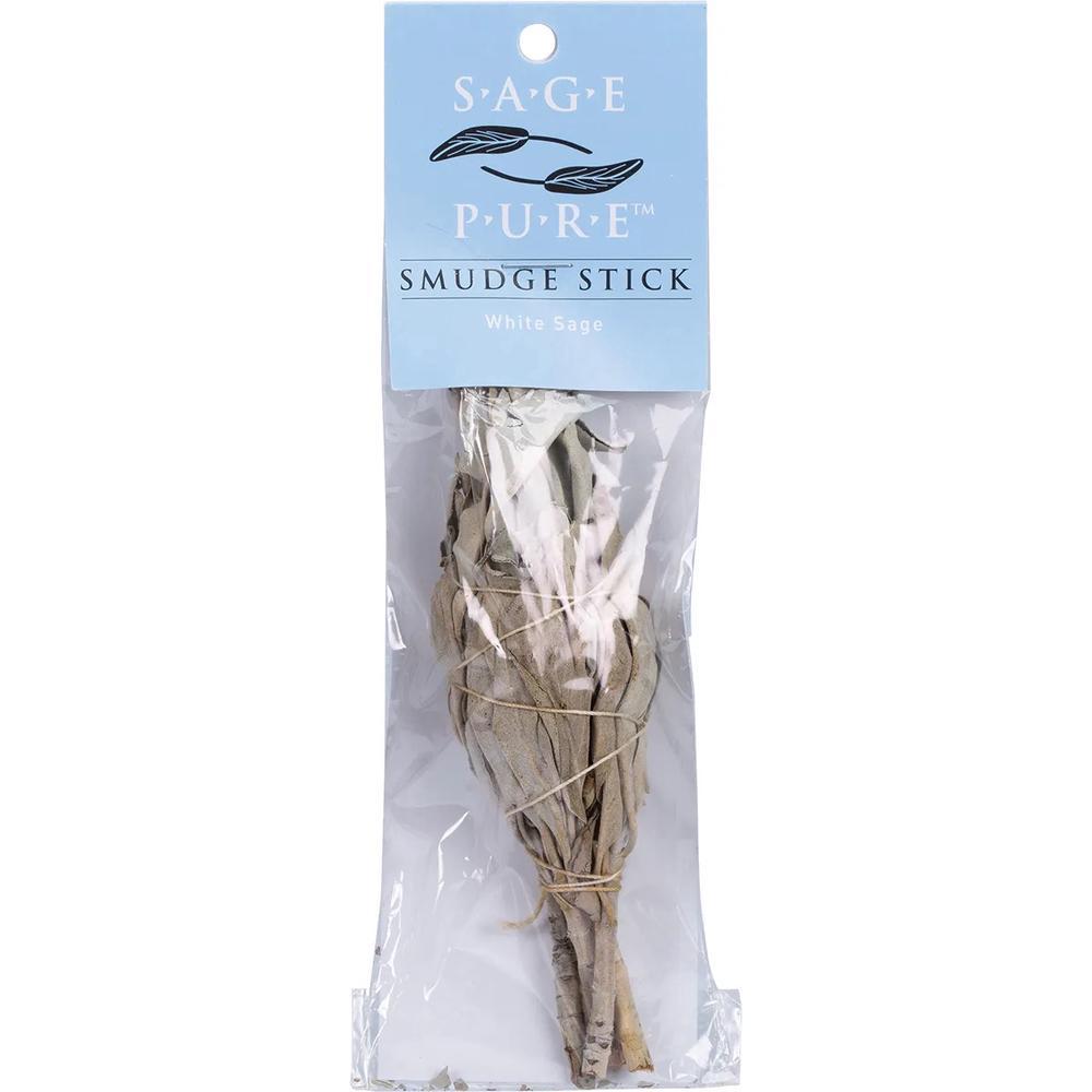 Sage Pure Smudge Stick White Sage - 8cm, 9330998005628