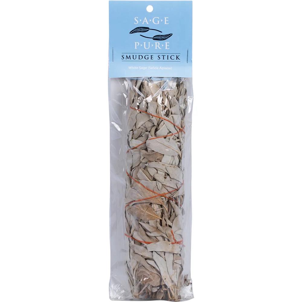 Sage Pure Smudge Stick White Sage - 18cm, 9330998005642