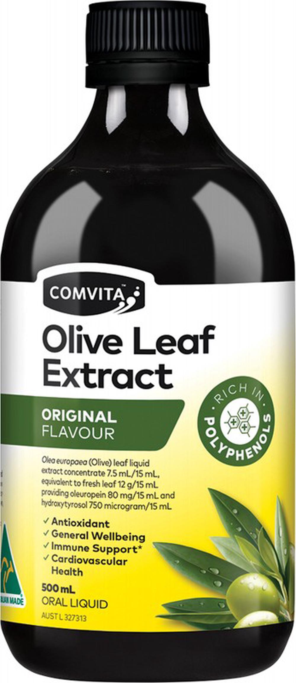 Olive Leaf Extract (Original) - 500mL, 9331527000008