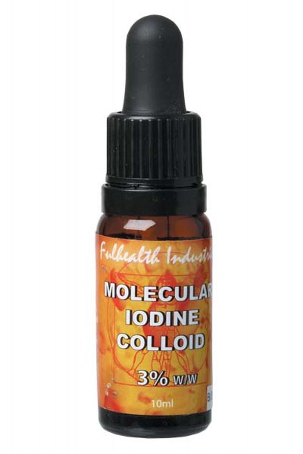 Molecular Iodine Colloid 3% w/w - 10mL, 9331824000077