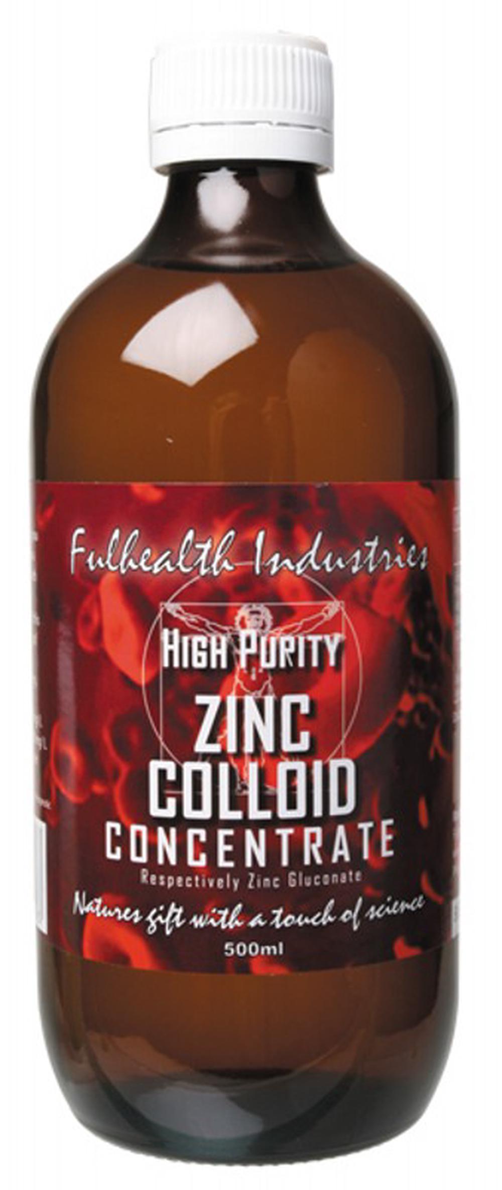 Zinc Colloid Concentrate - 500mL, 9331824000183