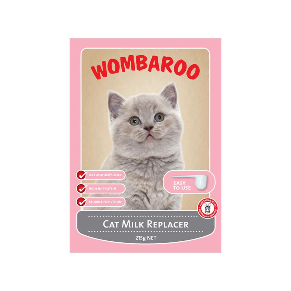 Wombaroo Cat Milk Replacer - 215g, 9331932000006