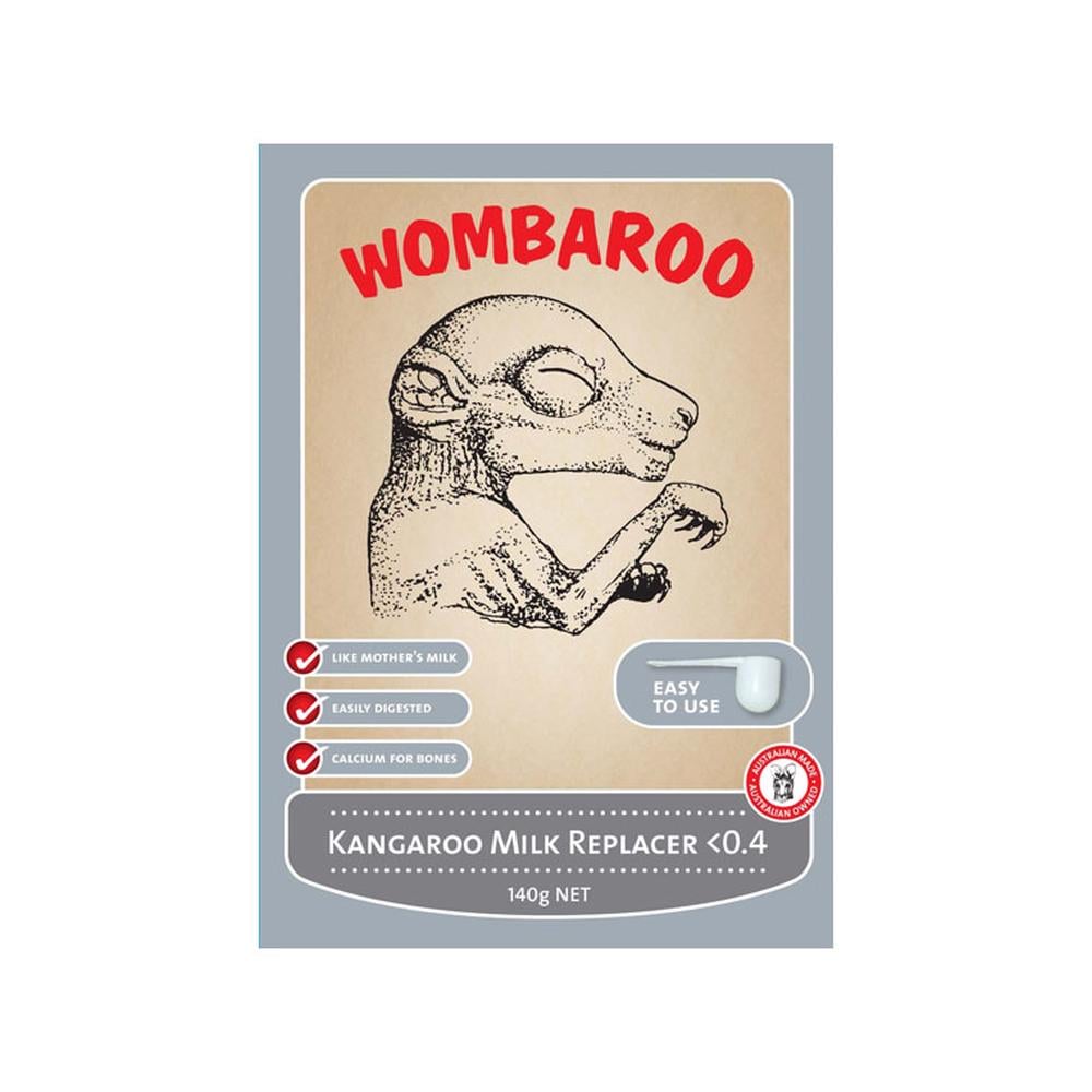 Wombaroo Kangaroo Milk Replacer <0.4 - 140g by Wombaroo - ISBN: 9331932001379