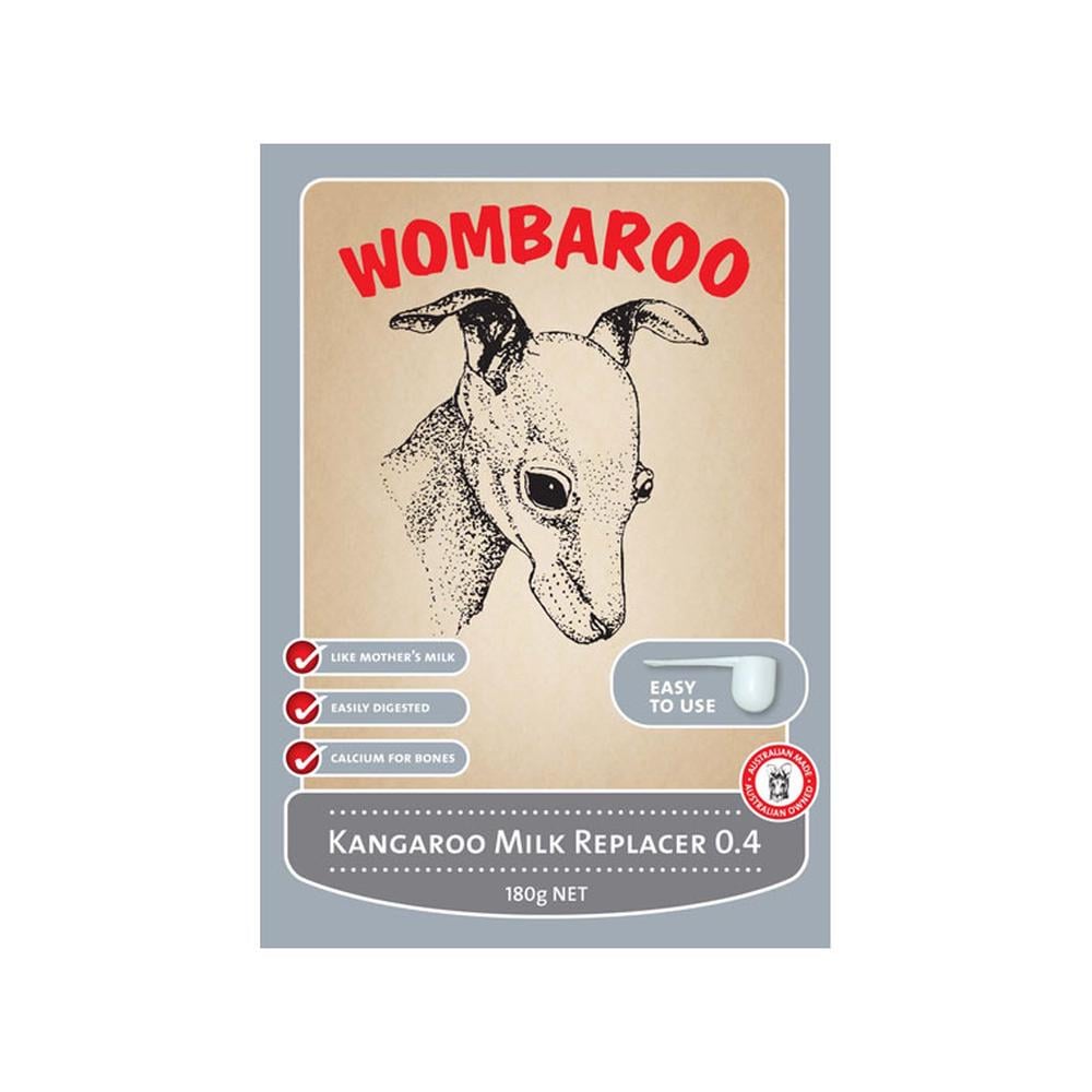 Wombaroo Kangaroo Milk Replacer 0.4 - 180g by Wombaroo - ISBN: 9331932001393