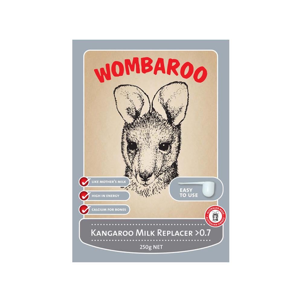 Wombaroo Kangaroo Milk Replacer >0.7 - 250g by Wombaroo - ISBN: 9331932001478