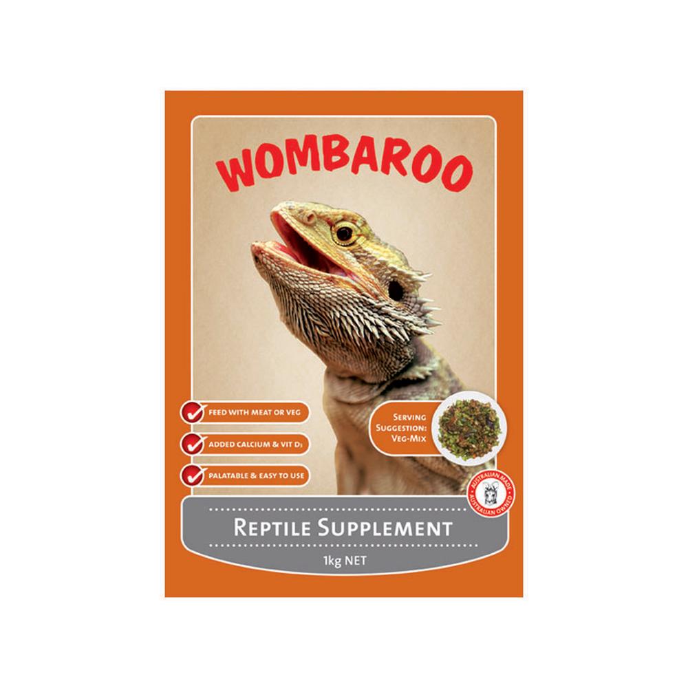 Wombaroo Reptile Supplement - 1kg, 9331932001904