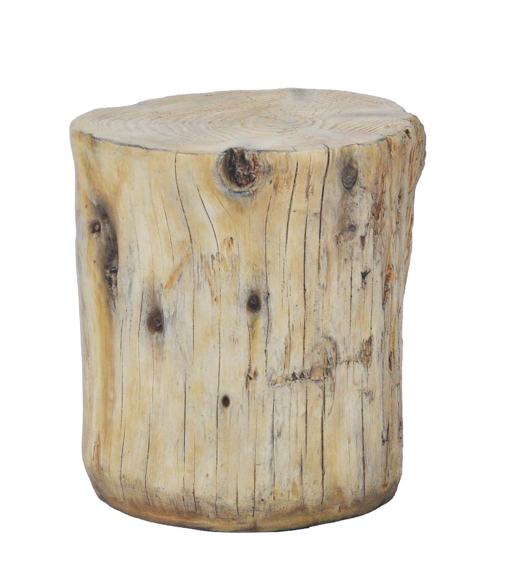 HG Living Magnesium Oxide Tree Stump Stool (Light Oak) Buy online at The Nile