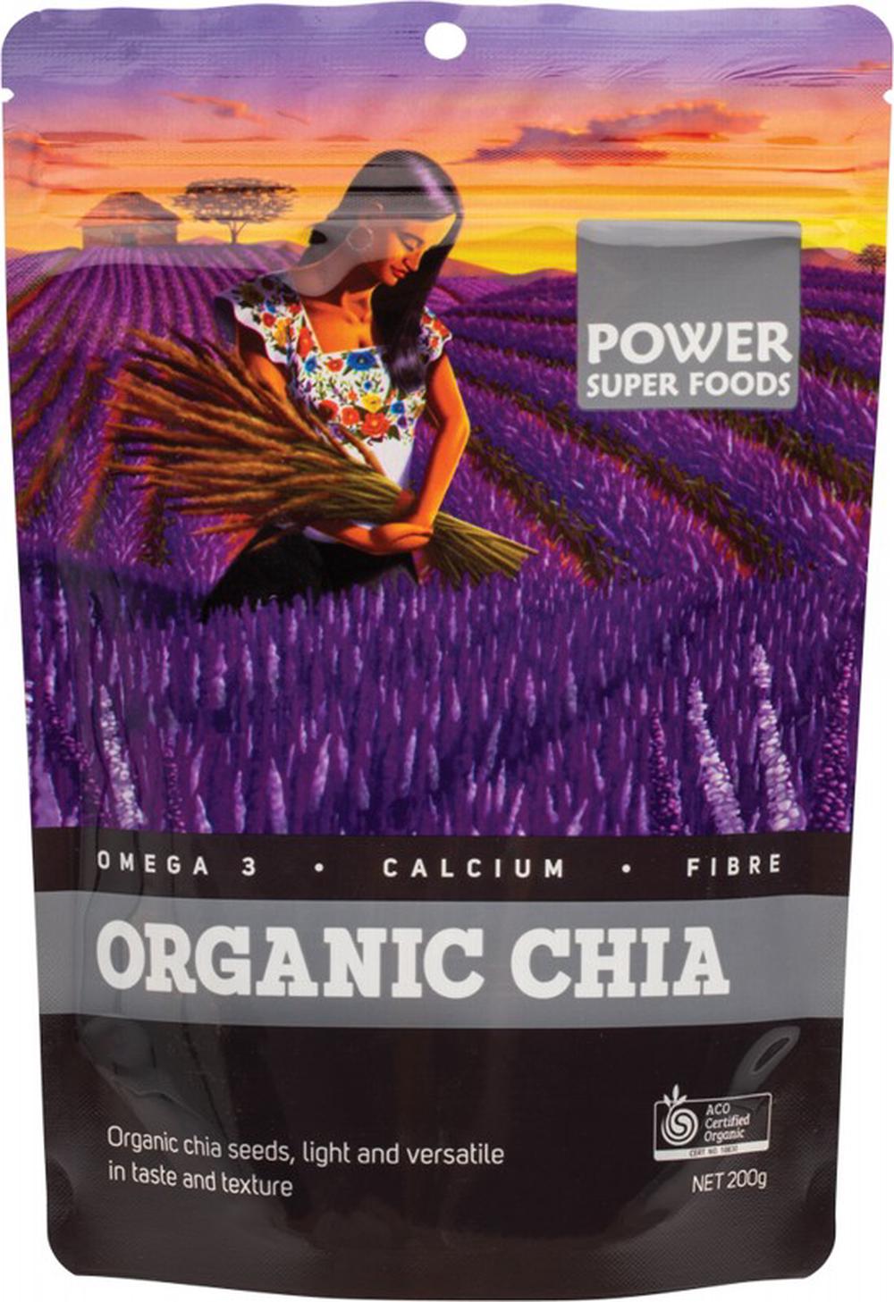 The Origin Series Organic Chia Seeds Certified - 200g, 9332834005052