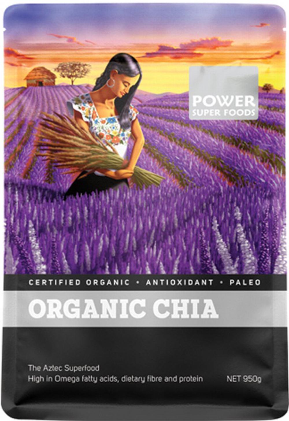 The Origin Series Organic Chia Seeds Certified - 950g, 9332834005076