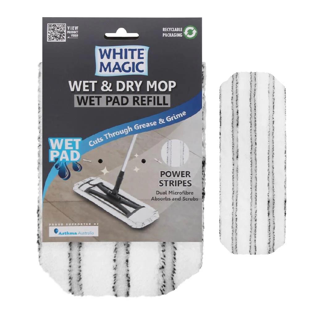 Wet & Dry Mop Wet Pad Refill, 9333544004519