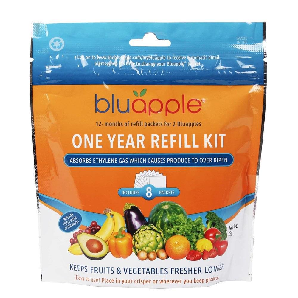 Bluapple Classic 1 Year Refill Kit, 8x Satchel Refills, 9333544005127