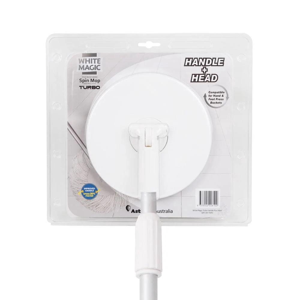 Turbo Spin Mop Hand Press Handle Plus Head, 9333544006100