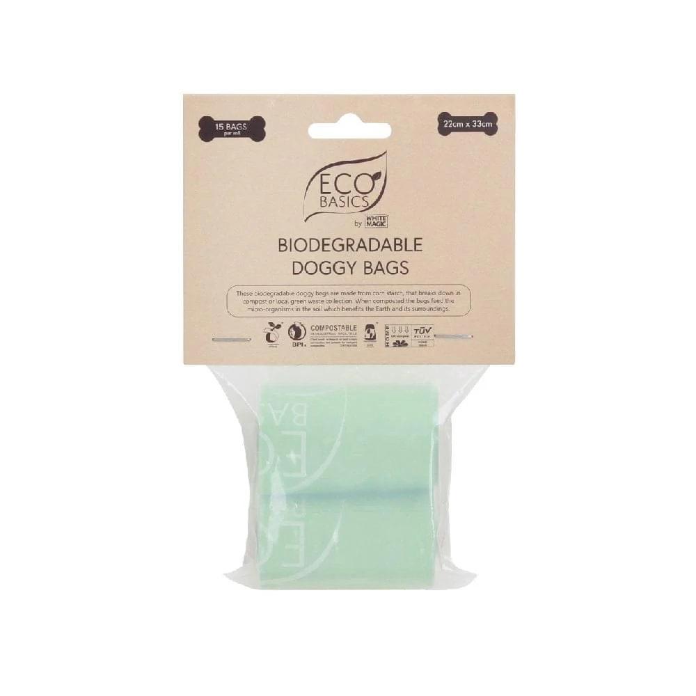 Biodegradable Doggy Bags, 15 Bags/Roll, 9333544006551
