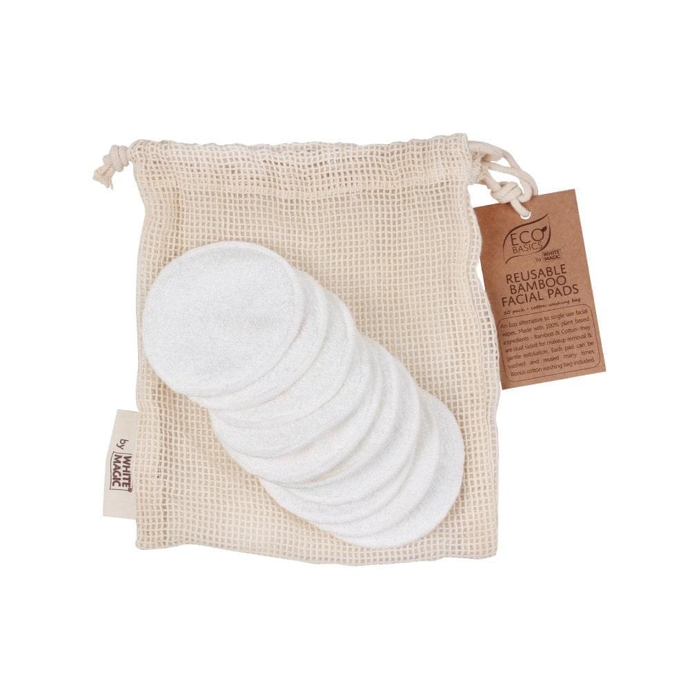 Reusable Bamboo Facial Pads, 9333544008036