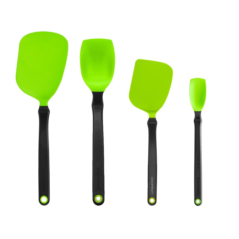 Spatule Chopula Dreamfarm - Flexible Pour Retourner, Solide Pour Hacher - Ustensile De Cuisine Multifonction - Orange