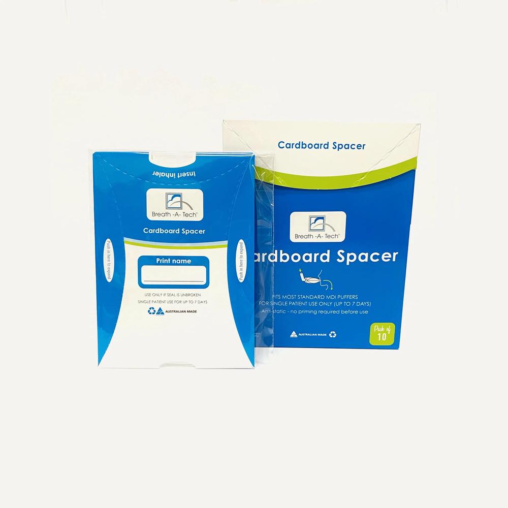 Breath-A-Tech Cardboard Spacer For Inhaler, 10 Units | Buy online at ...