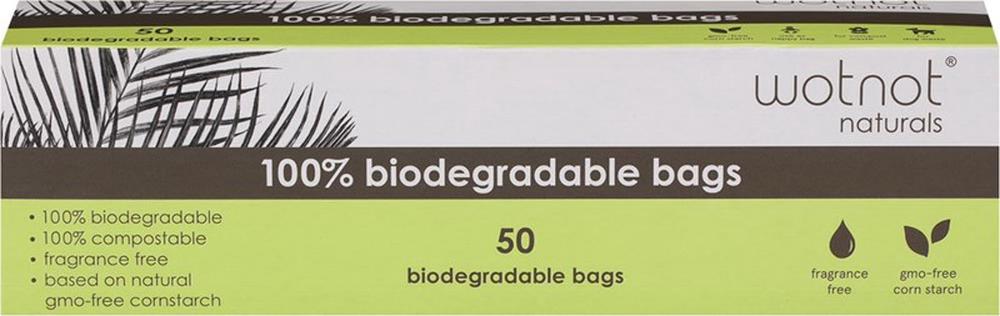 100% Biodegradable Bags, 50 Pieces, 9336127000007
