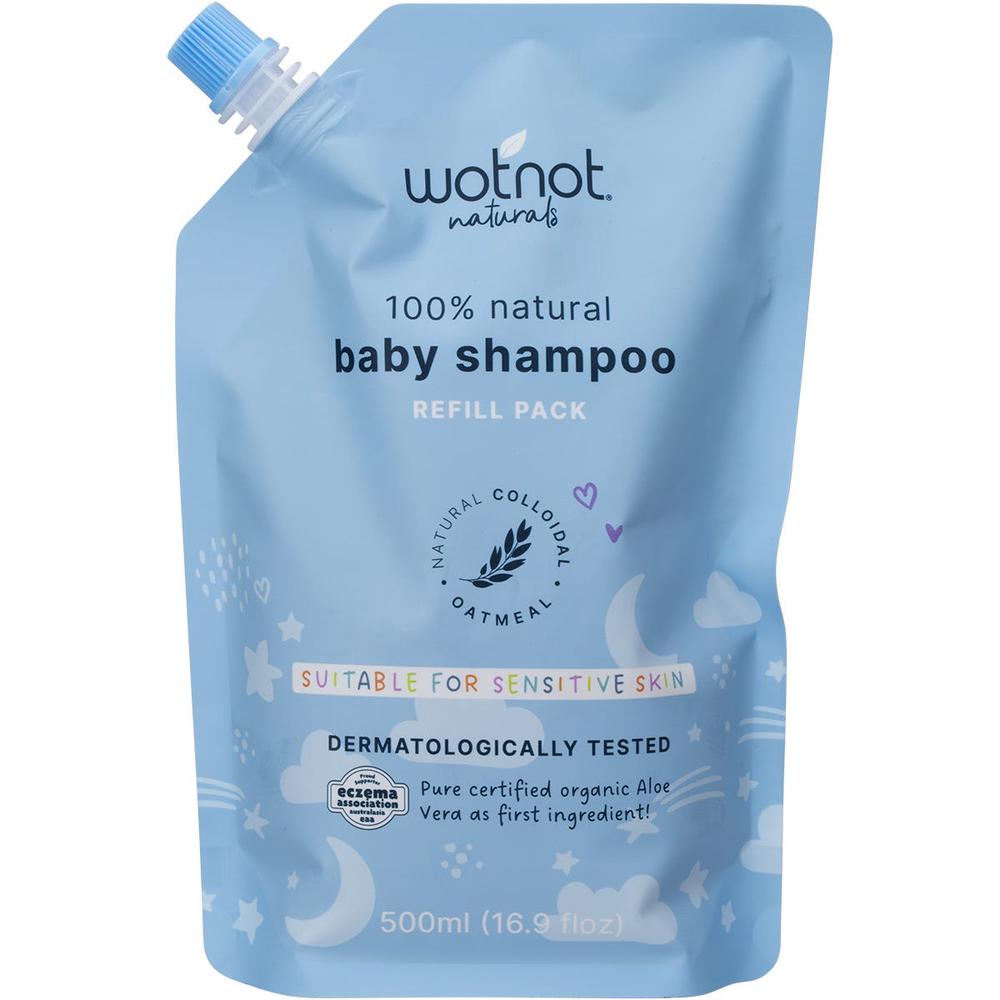 Baby Shampoo Refill Suitable For Sensitive Skin - 500mL, 9336127000786