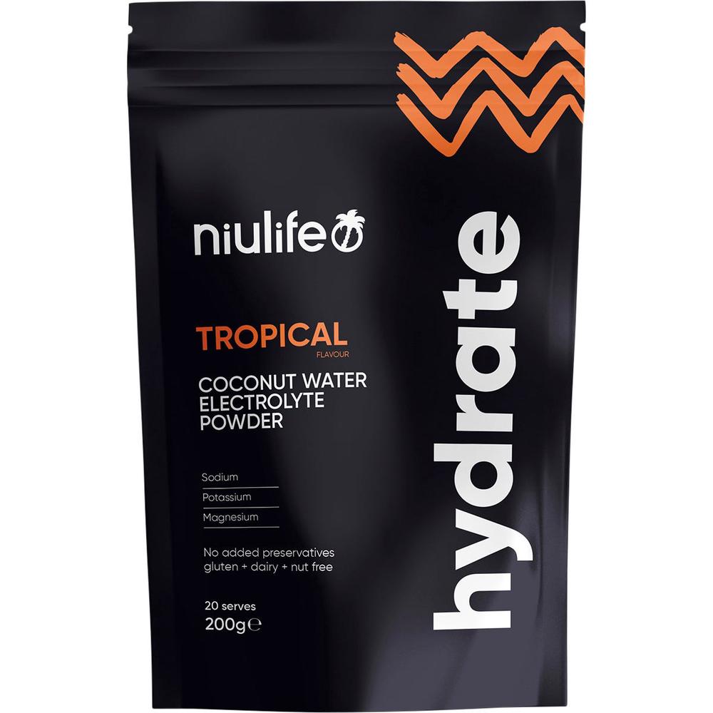 Hydrate Electrolyte Powder Tropical - 200g, 9336318002254