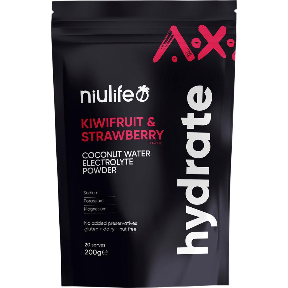 Hydrate Electrolyte Powder Kiwifruit & Strawberry - 200g, 9336318002261