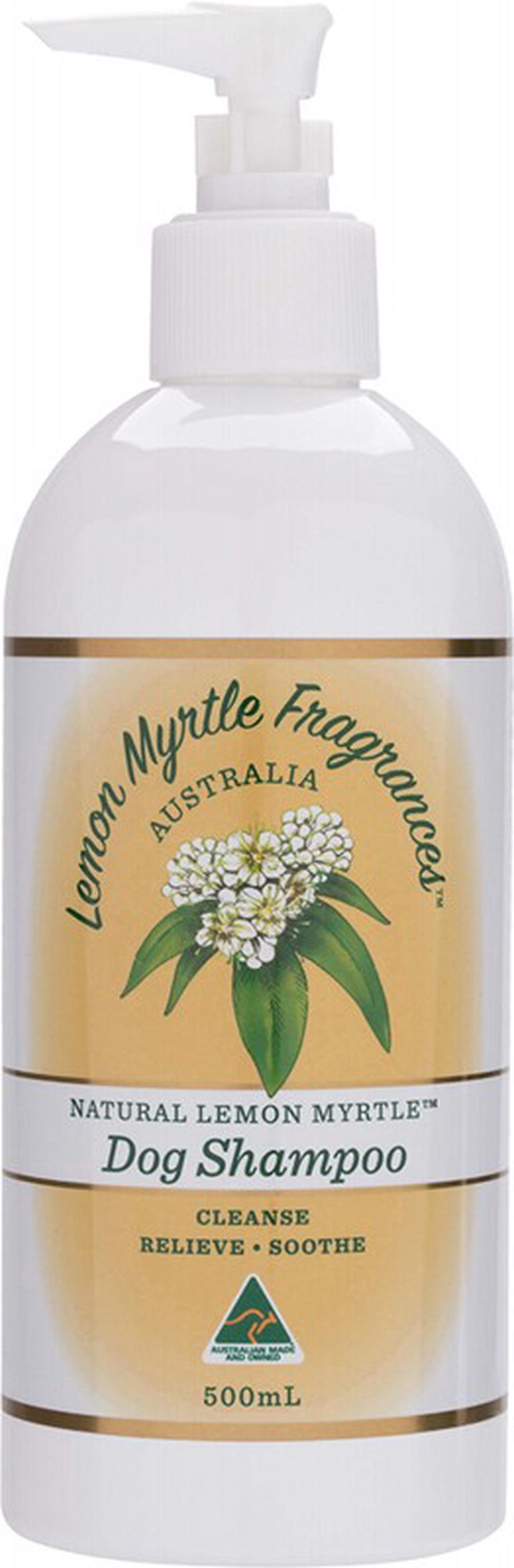 Lemon Myrtle Fragrances Dog Shampoo 500mL Buy online at The Nile