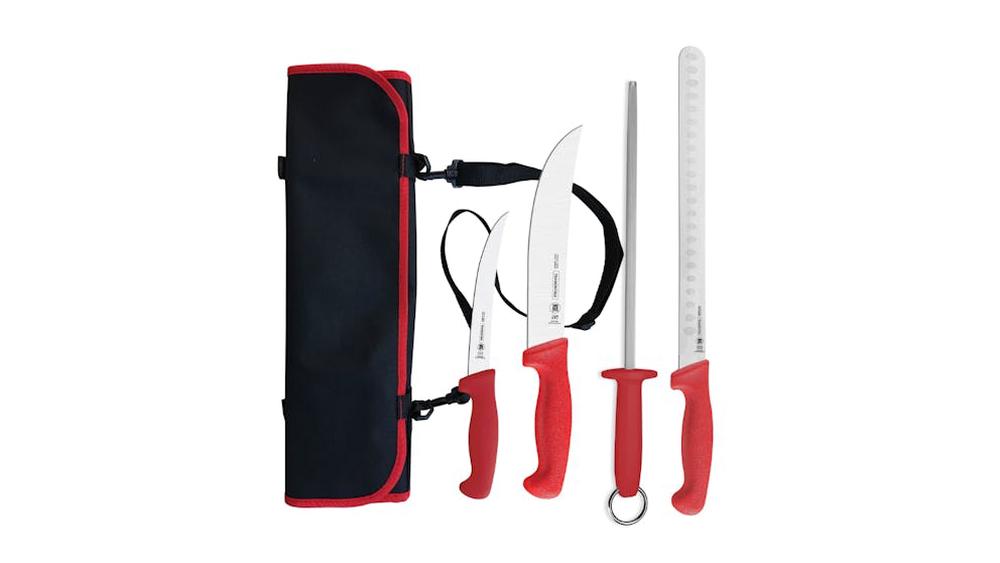 Tramontina Low and Slow Knives with Pouch, 5pcs, 9336895007017