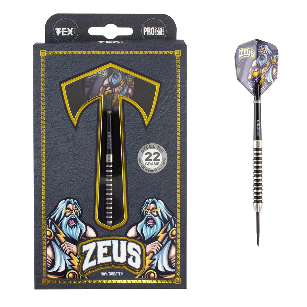 TEX Darts Zeus 90% Tungsten Darts - 22G, 9337362016983