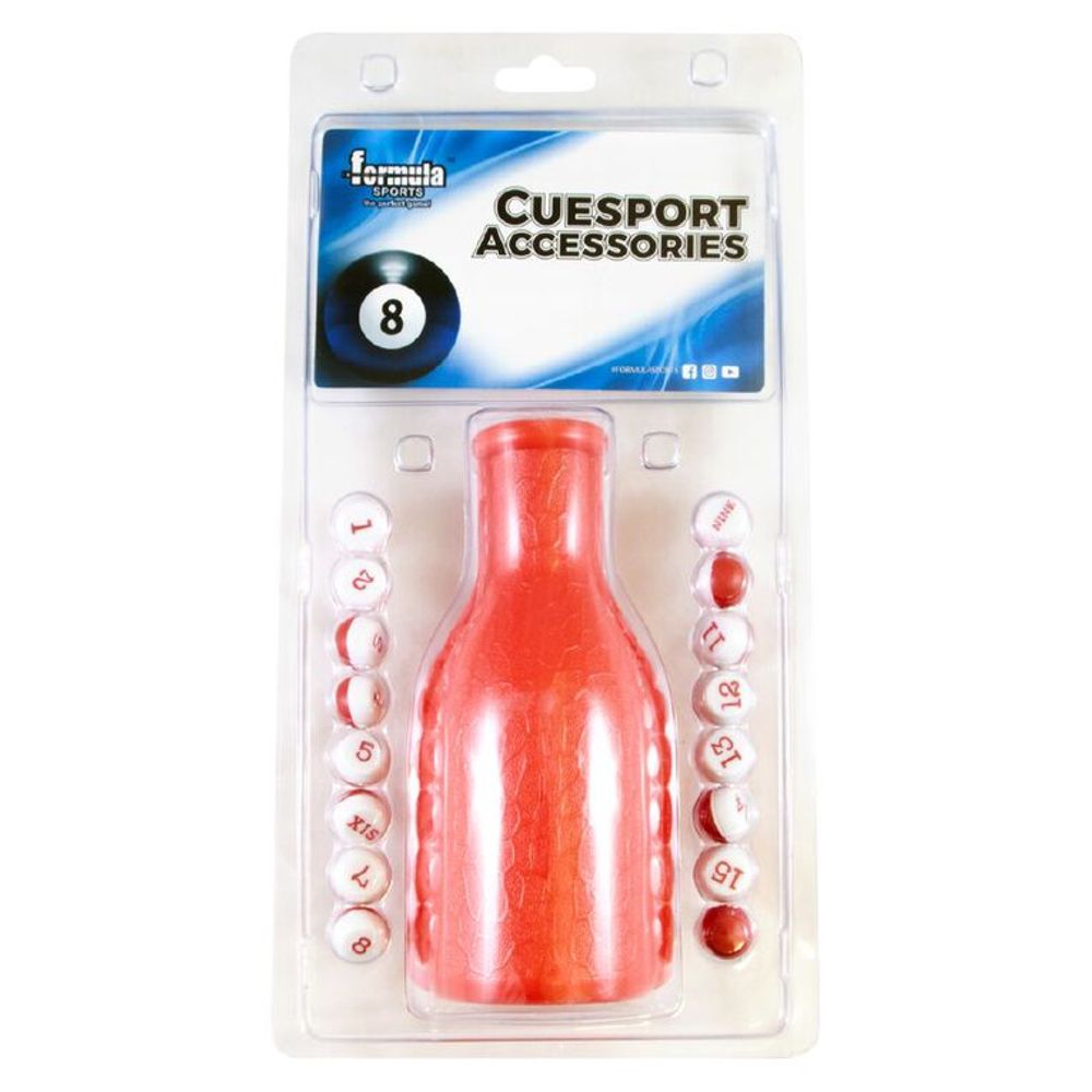 Formula Sports Marble & Shaker Set (Red) by Formula Sports - ISBN: 9337362019243