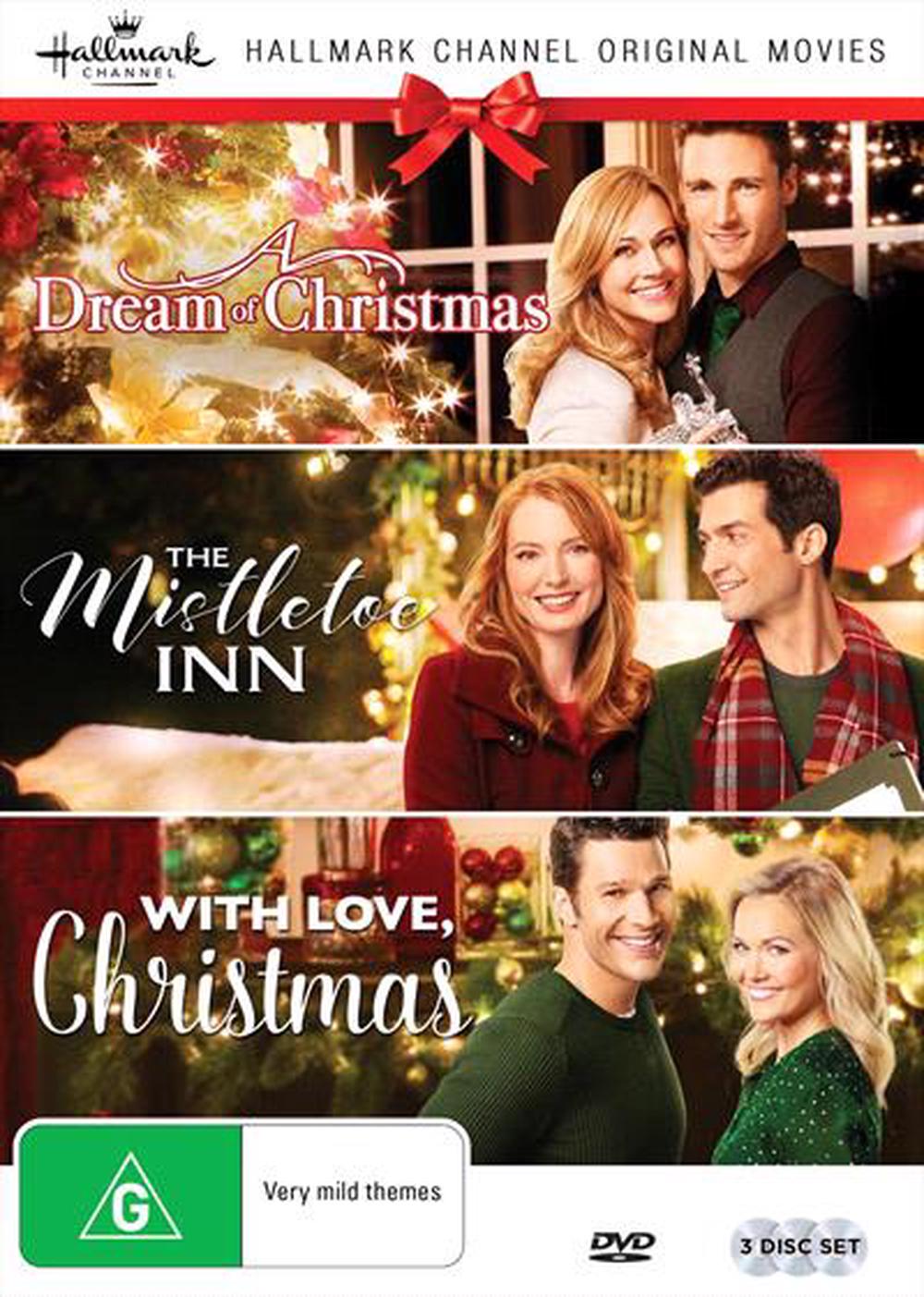 Hallmark Christmas - The Mistletoe Inn / A Dream Of Christmas / With Love  Christmas : Collection 10