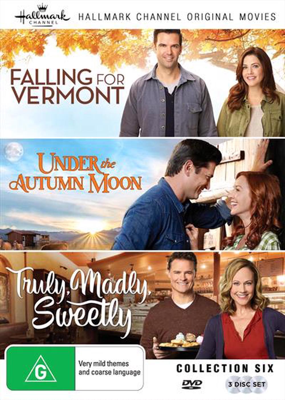 Hallmark Falling For Vermont Under The Autumn Moon Truly Madly Sweetly Collection 6 Dvd Buy Online At The Nile