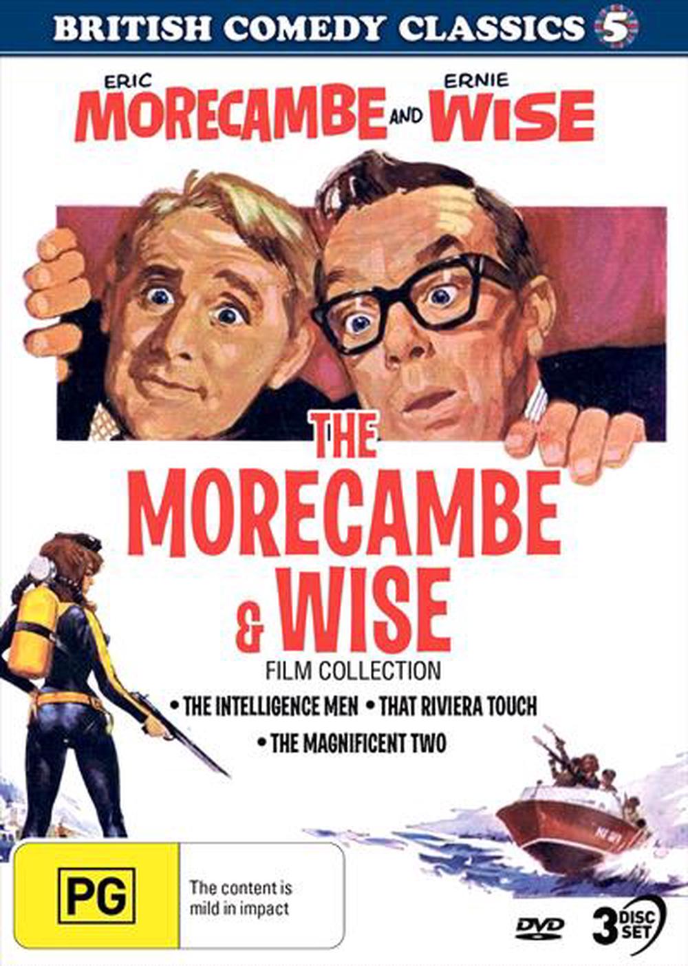 British Comedy Classics - The Intelligence Men / That Riviera Touch / The Magnificent Two: Vol 5 | The Morecambe & Wise Film Collection, 9337369028477