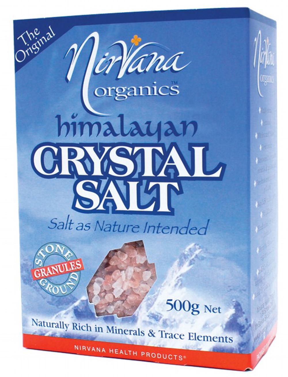 Himalayan Crystal Salt Granules - 500g, 9338196000186