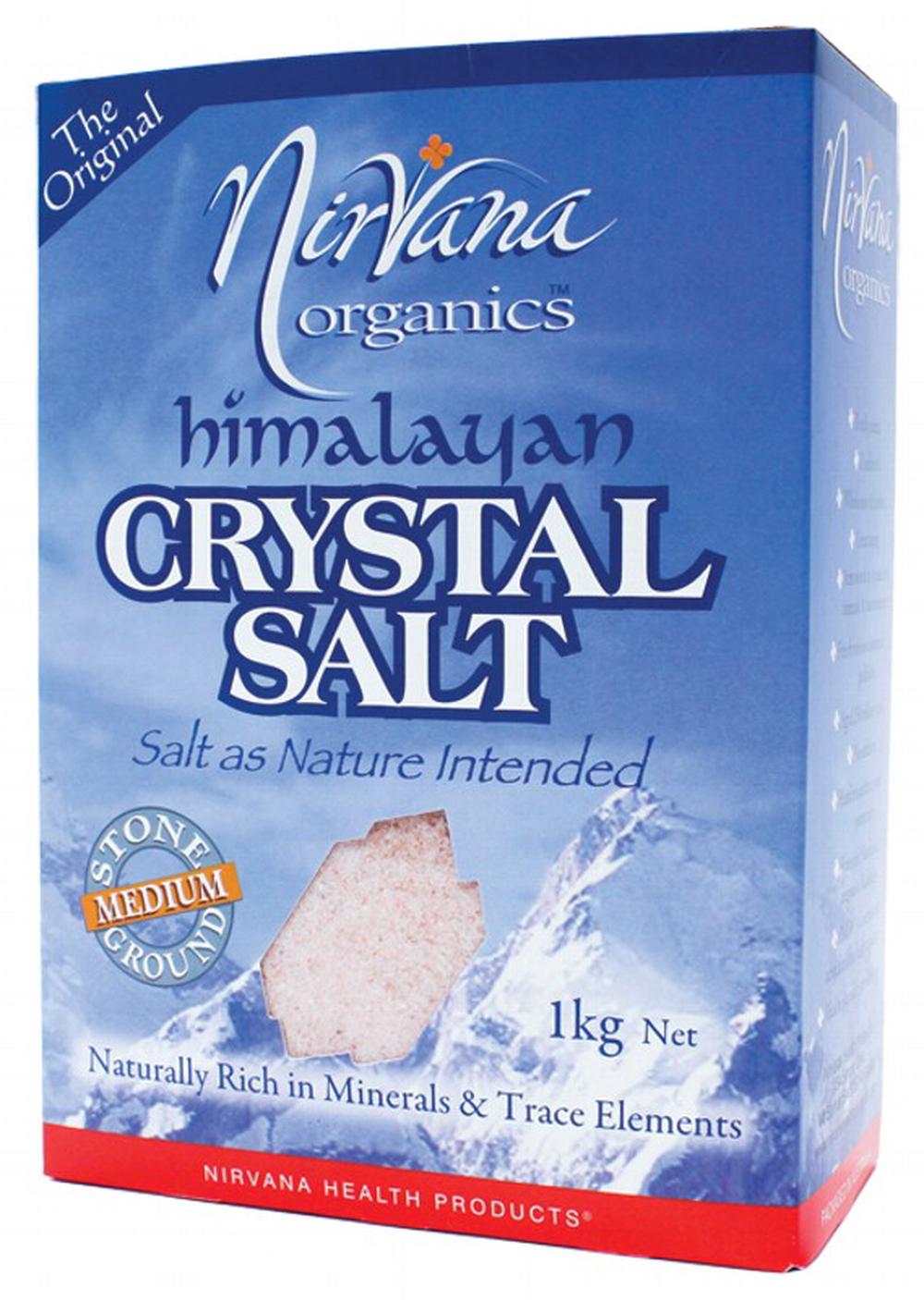 Himalayan Crystal Salt Medium - 1kg, 9338196000216