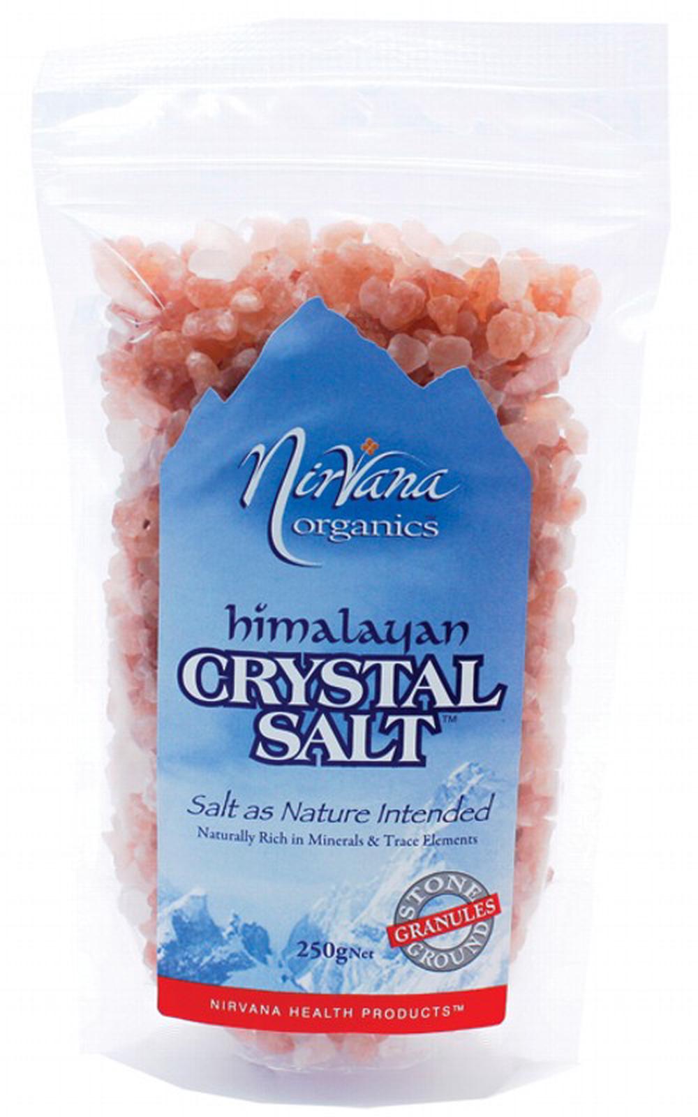 Himalayan Crystal Salt Granules - 250g, 9338196000414