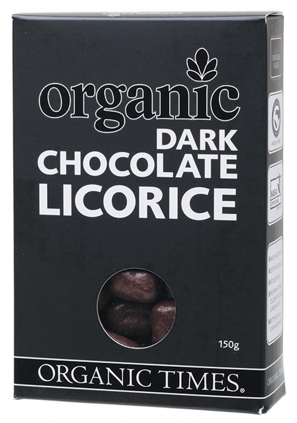 Organic Dark Chocolate (Licorice) - 150g, 9338415000331