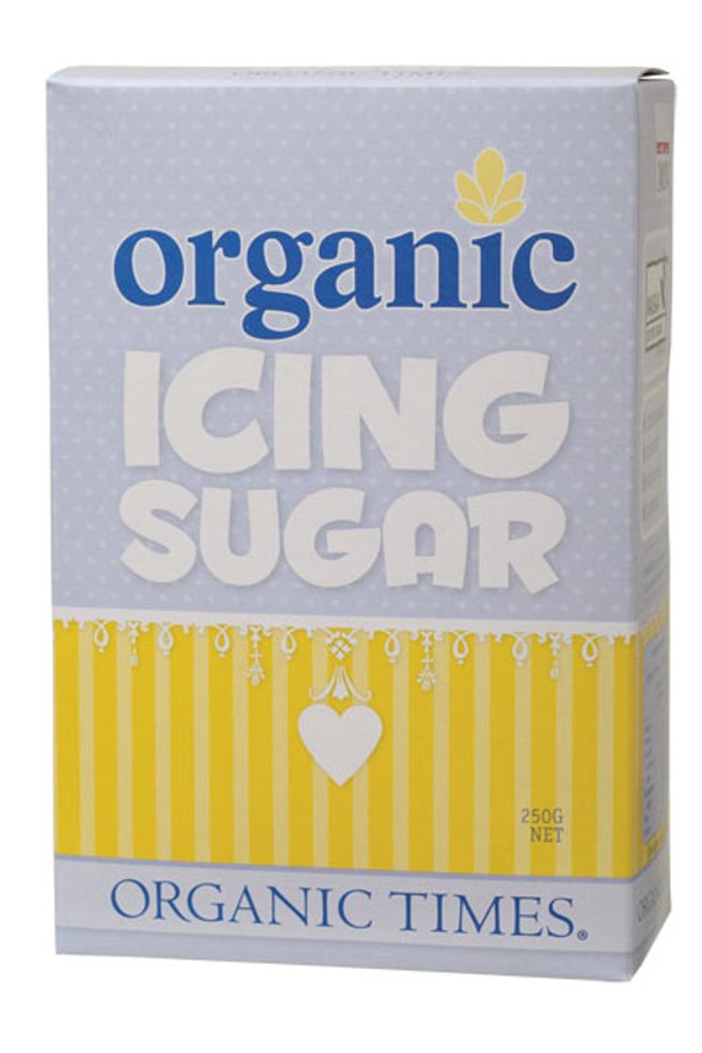 Organic Times Icing Sugar - 250g, 9338415001918